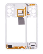Samsung Galaxy A23 İle Uyumlu  Orta Çerçeve Kasası (A235 2022) (Beyaz)