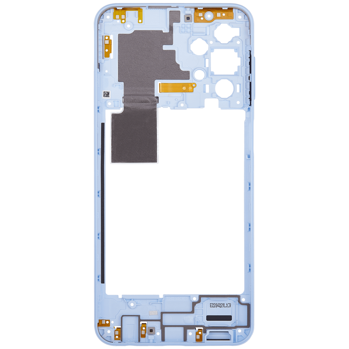 Samsung Galaxy A23 İle Uyumlu  Orta Çerçeve Kasası (A235 2022) (Mavi) - Görsel 4