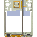 Samsung Galaxy A24 4G İle Uyumlu  Orta Çerçeve Kasası (A245 2023) (Lime Green)