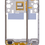 Samsung Galaxy A24 4G İle Uyumlu  Orta Çerçeve Kasası (A245 2023) (Mavi degrade)