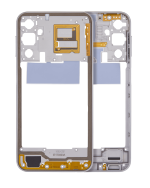 Samsung Galaxy A24 4G İle Uyumlu  Orta Çerçeve Kasası (A245 2023) (Mavi degrade)