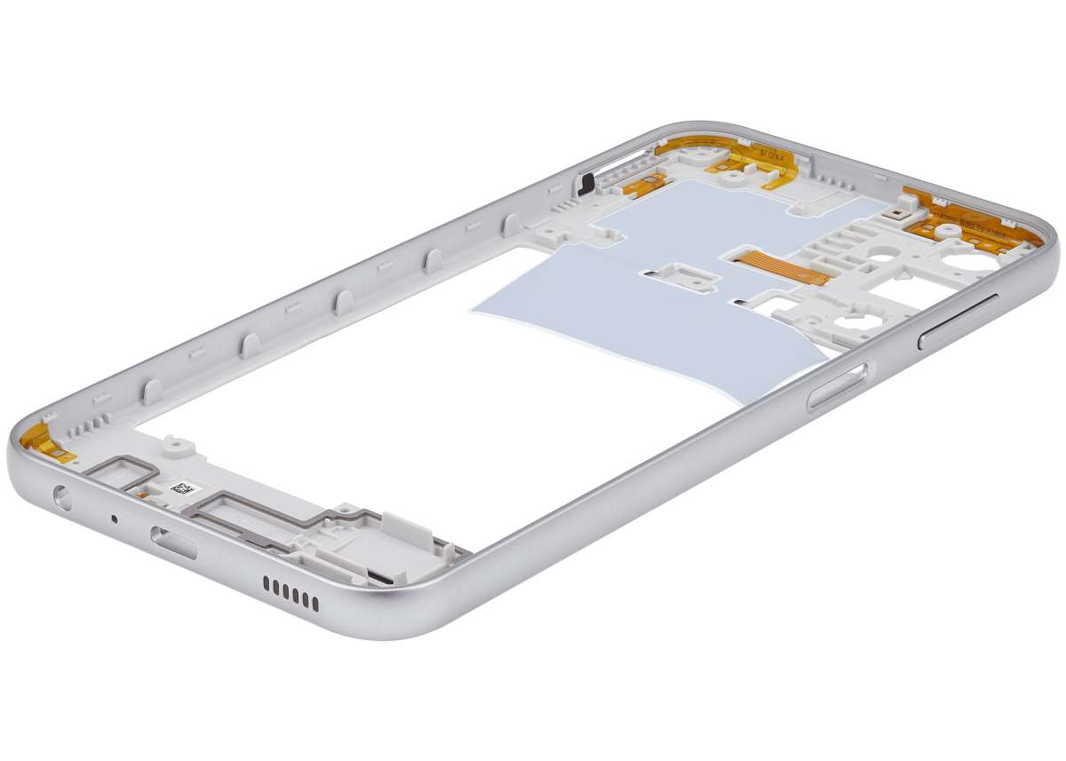 Samsung Galaxy A24 4G İle Uyumlu  Orta Çerçeve Kasası (A245 2023) (Mavi degrade) - Görsel 6