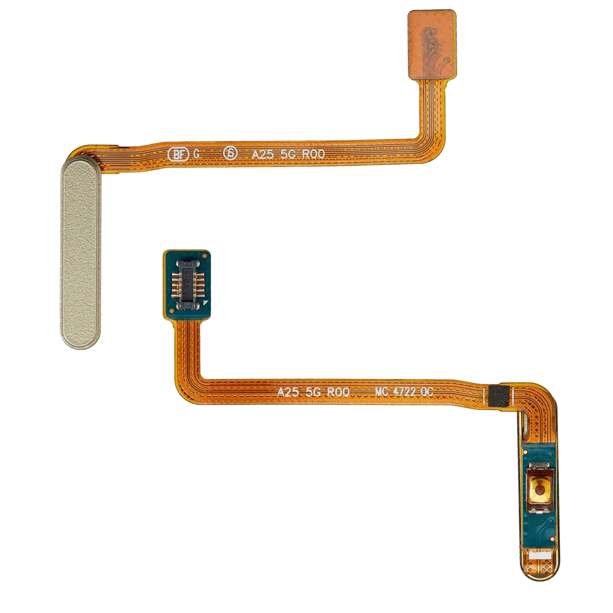 Samsung Galaxy A25 5G İle Uyumlu (A256 2023) (Premium) (Kişilik Sarısı) Flex Kablolu Parmak İzi Okuyucu - Görsel 2