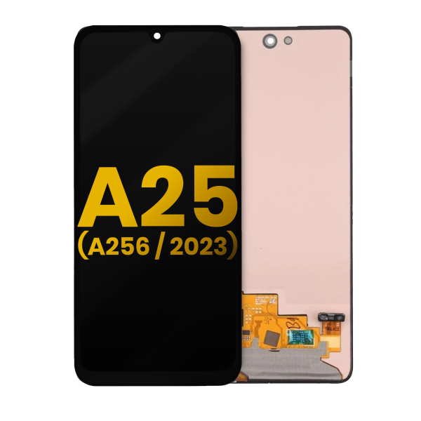 Samsung Galaxy A25 5G İle Uyumlu Çerçevesiz ekran Orijinal Ekranı (A256 2023) Orijinal (Tüm Renkler)