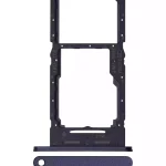 Samsung Galaxy A25 5G İle Uyumlu İle Uyumlu Çift Sim Kart Tepsisi (A256 2023) (Brave Black)