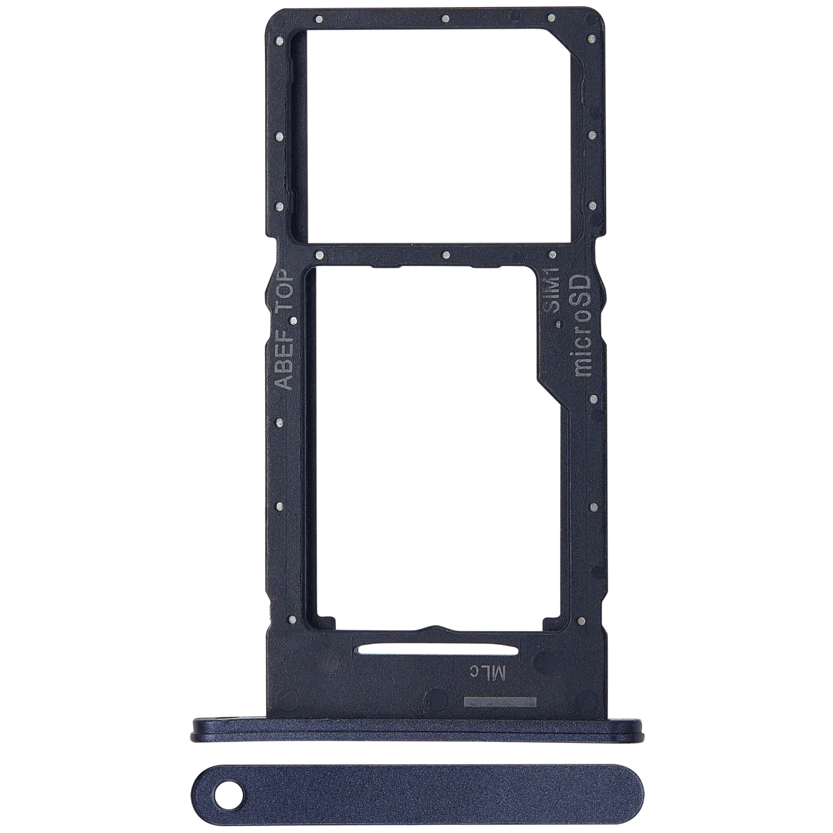 Samsung Galaxy A25 5G İle Uyumlu İle Uyumlu Tek Sim Kart Tepsisi (A256 2023) (Brave Black) - Görsel 3
