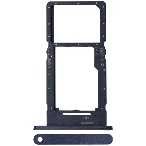 Samsung Galaxy A25 5G İle Uyumlu İle Uyumlu Tek Sim Kart Tepsisi (A256 2023) (Brave Black)
