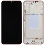 Samsung Galaxy A26 5G İle Uyumlu İçin Çerçeveli ekran (A266 2025) Orijinal (Şeftali Pembesi)  Orijinal Ekranı - Görsel 2