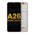 Samsung Galaxy A26 5G İle Uyumlu İçin Çerçeveli ekran (A266 2025) Orijinal (Şeftali Pembesi)  Orijinal Ekranı - Görsel 3