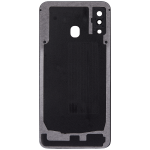 Samsung Galaxy A30 Arka İle Uyumlu Kapak Cam Kamera Lensli (A305 2019) (Aftermarket Plus) (Siyah) - Görsel 5