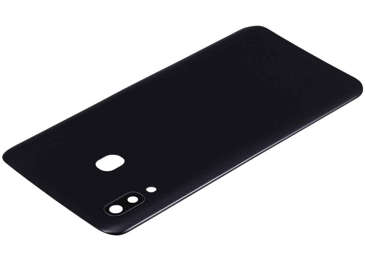 Samsung Galaxy A30 Arka İle Uyumlu Kapak Cam Kamera Lensli (A305 2019) (Aftermarket Plus) (Siyah) - Görsel 6