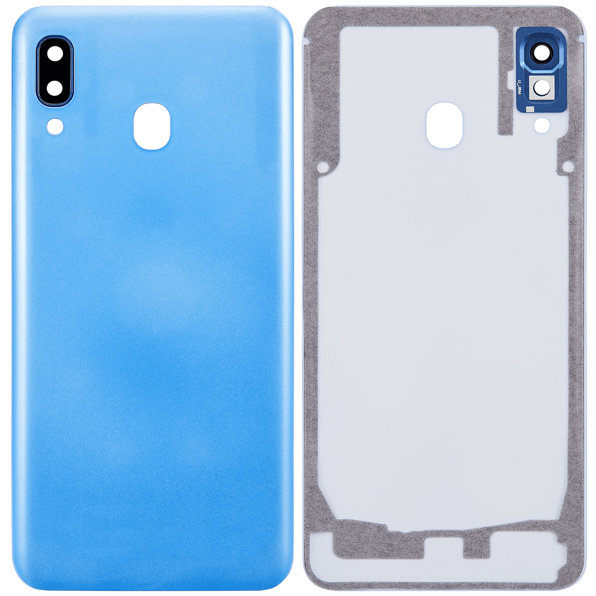 Samsung Galaxy A30 Arka İle Uyumlu Kapak Camı Kamera Lensi (A305 2019) (Aftermarket Plus) (Mavi) - Görsel 2