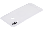 Samsung Galaxy A30 Arka İle Uyumlu Kapak Camı Kamera Lensiyle Uyumlu (A305 2019) (Aftermarket Plus) (Beyaz) - Görsel 6