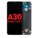 Samsung Galaxy A30 İle Uyumlu (A305 2019) (Aftermarket Plus) (Tüm Renkler) Çerçeveli ekran Orijinal Ekranı - Görsel 3