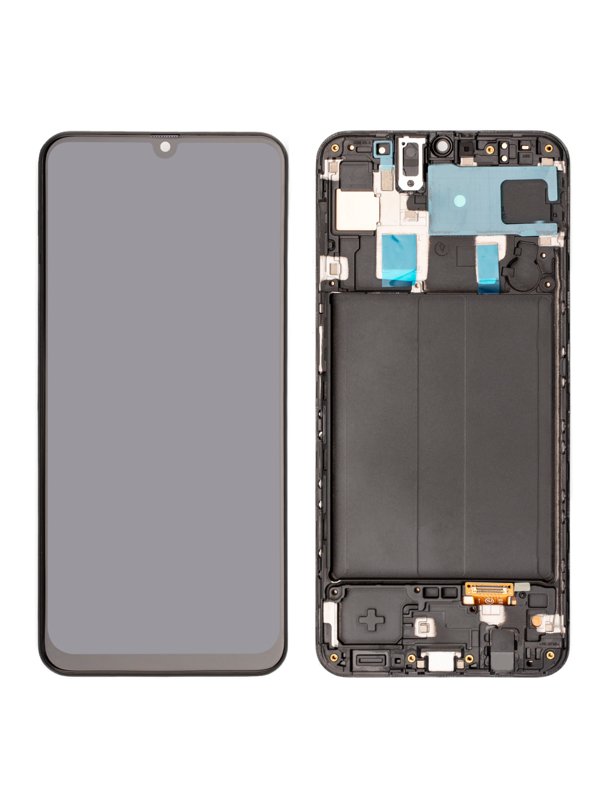Samsung Galaxy A30 İle Uyumlu (A305 2019) (Aftermarket Plus) (Tüm Renkler) Çerçeveli ekran Orijinal Ekranı - Görsel 5