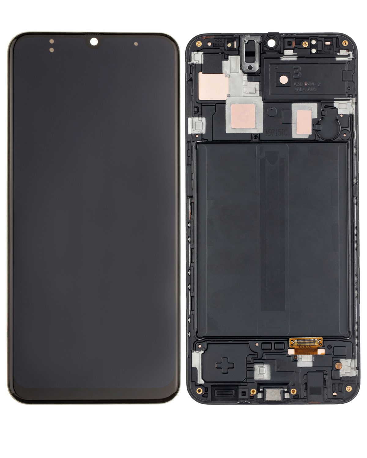 Samsung Galaxy A30 İle Uyumlu (A305 2019) Orijinal (Tüm Renkler) Çerçeveli ekran Orijinal Ekranı - Görsel 2