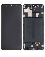Samsung Galaxy A30 İle Uyumlu (A305 2019) Orijinal (Tüm Renkler) Çerçeveli ekran Orijinal Ekranı - Görsel 2