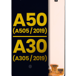 Samsung Galaxy A30 İle Uyumlu Çerçevesiz ekran Orijinal Ekranı (A505 2019) A30 (A305 2019) (Tüm Modeller) Orijinal (Tüm Renkler)