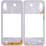 Samsung Galaxy A30 İle Uyumlu  Orta Çerçeve Kasası (A305 2019) (Aftermarket Plus) (Beyaz) - Görsel 2
