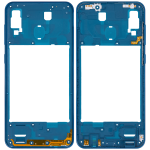 Samsung Galaxy A30 İle Uyumlu  Orta Çerçeve Kasası (A305 2019) (Aftermarket Plus) (Mavi) - Görsel 2