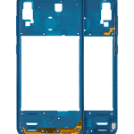 Samsung Galaxy A30 İle Uyumlu  Orta Çerçeve Kasası (A305 2019) (Aftermarket Plus) (Mavi)