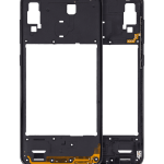 Samsung Galaxy A30 İle Uyumlu  Orta Çerçeve Kasası (A305 2019) (Aftermarket Plus) (Siyah)