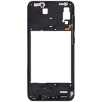 Samsung Galaxy A30 İle Uyumlu  Orta Çerçeve Kasası (A305 2019) (Aftermarket Plus) (Siyah) - Görsel 4