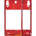 Samsung Galaxy A30 Orta İle Uyumlu Çerçeve Muhafazası (A305 2019) (Aftermarket Plus) (Kırmızı)