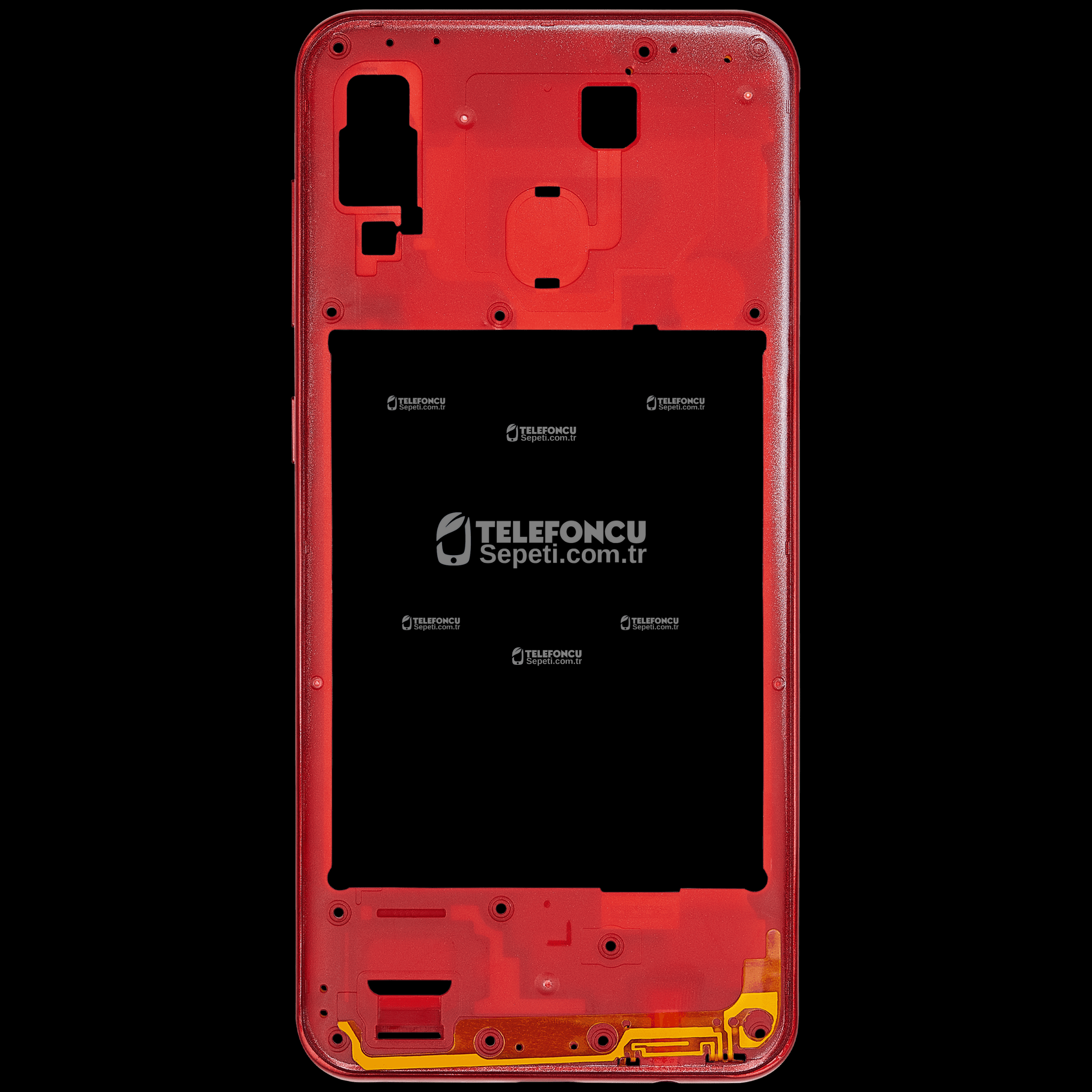 Samsung-Galaxy-A30-Orta-Ile-Uyumlu-Cerceve-Muhafazasi-A305-2019-Aftermarket-Plus-Kirmizi-2 Samsung Galaxy A30 Orta İle Uyumlu Çerçeve Muhafazası (A305 2019) (Aftermarket Plus) (Kırmızı) - Görsel 3