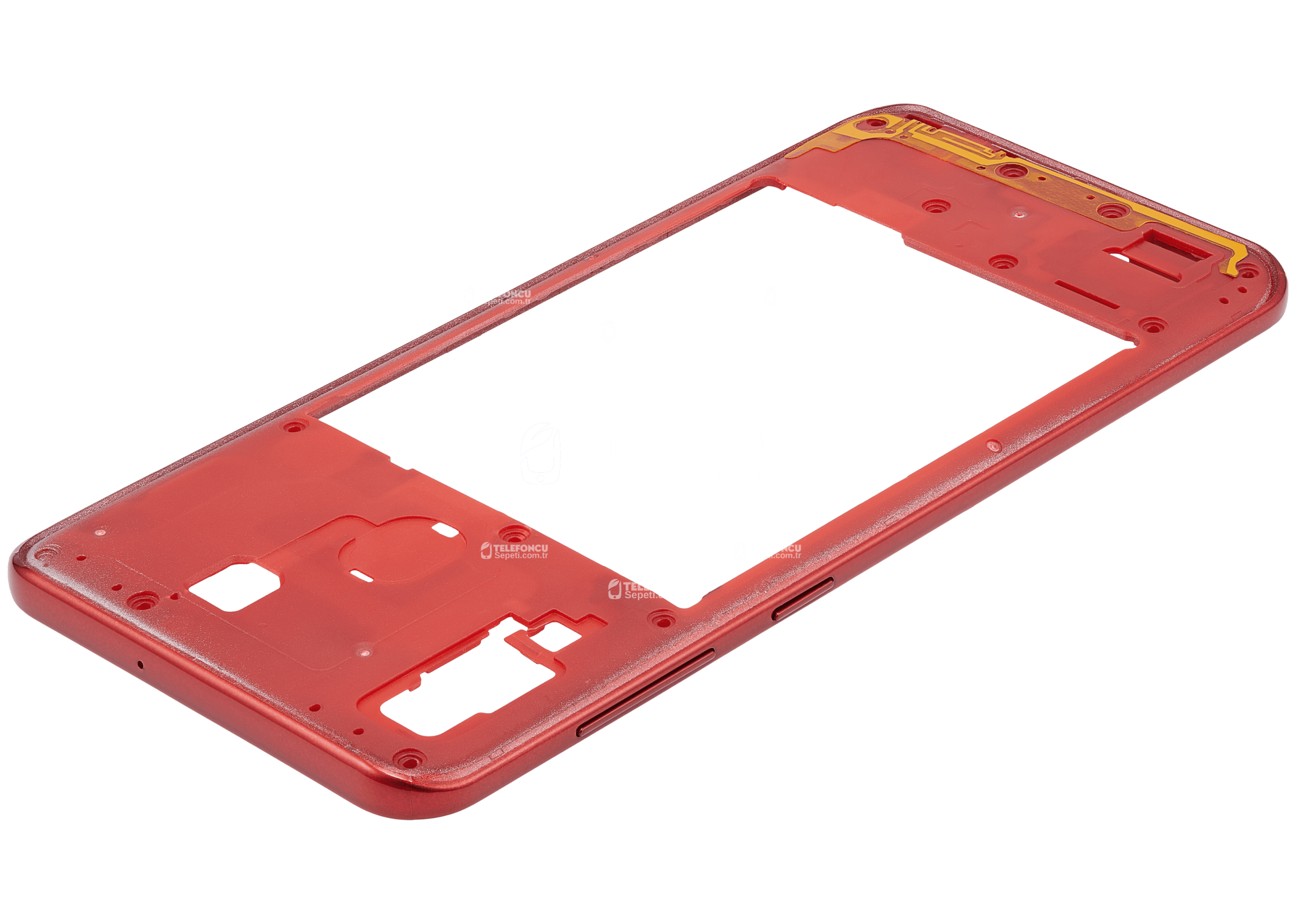 Samsung-Galaxy-A30-Orta-Ile-Uyumlu-Cerceve-Muhafazasi-A305-2019-Aftermarket-Plus-Kirmizi-4 Samsung Galaxy A30 Orta İle Uyumlu Çerçeve Muhafazası (A305 2019) (Aftermarket Plus) (Kırmızı) - Görsel 5