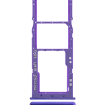 Samsung Galaxy A30s İle Uyumlu Çift Sim Kart Tepsisi S (A307 2019) (Violet)