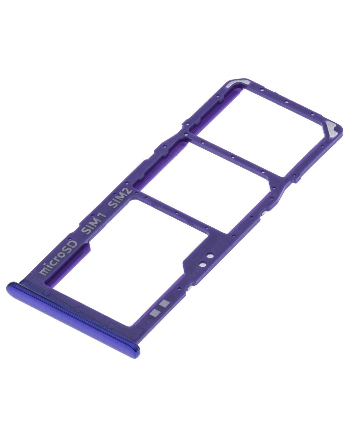Samsung Galaxy A30s İle Uyumlu Çift Sim Kart Tepsisi S (A307 2019) (Violet) - Görsel 4