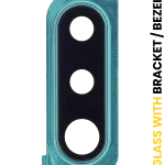 Samsung Galaxy A30s İle Uyumlu Kamera Camı Set Full (A307 2019) (Yeşil)