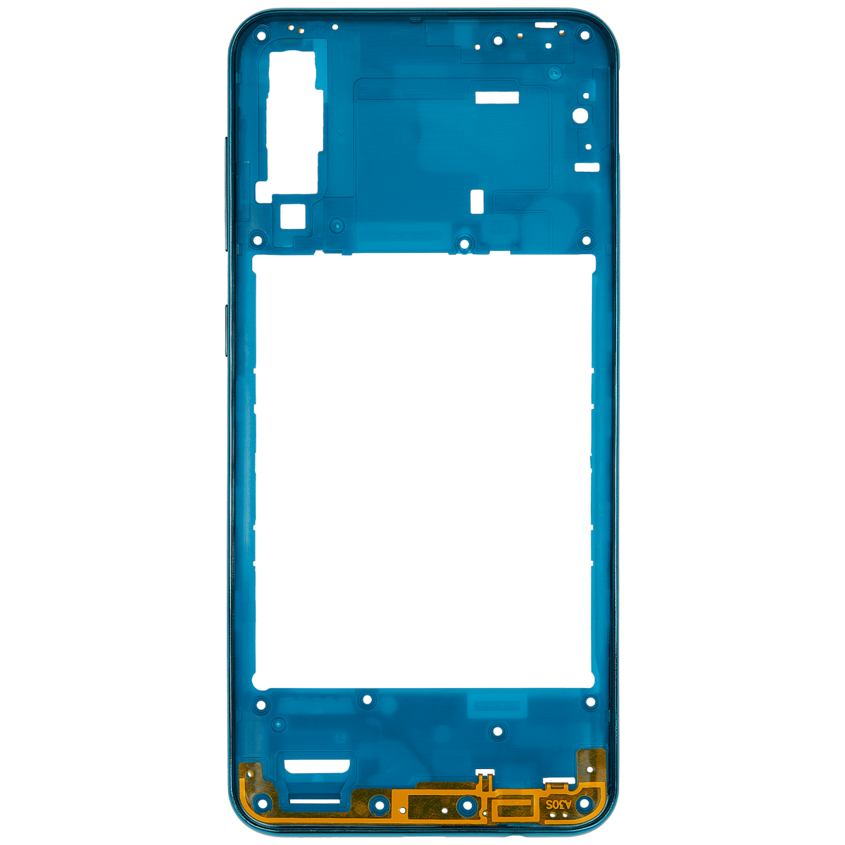 Samsung Galaxy A30s İle Uyumlu  Orta Çerçeve Kasası (A307 2019) (Aftermarket Plus) (Prism Crush Green) - Görsel 3