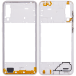 Samsung Galaxy A30s İle Uyumlu  Orta Çerçeve Kasası (A307 2019) (Prizma Crush Beyaz) - Görsel 2