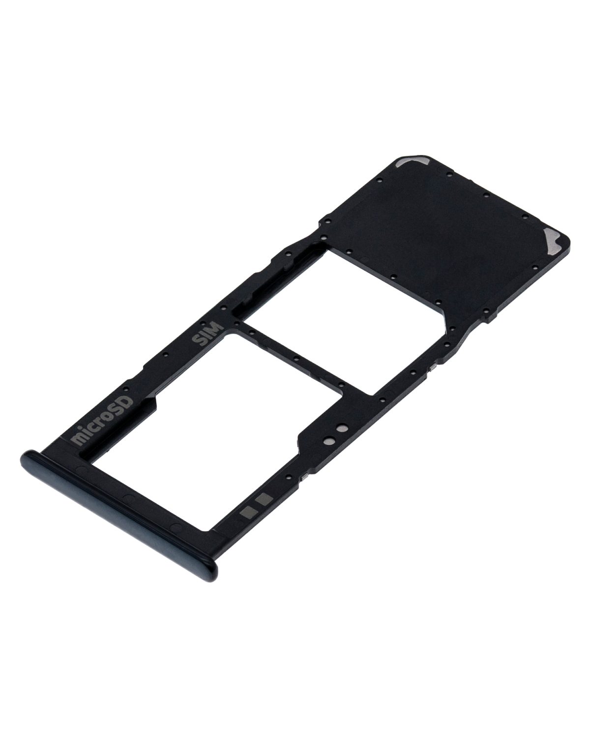 Samsung Galaxy A30s İle Uyumlu Tek Sim Kart Tepsisi S (A307 2019) (Siyah) - Görsel 4