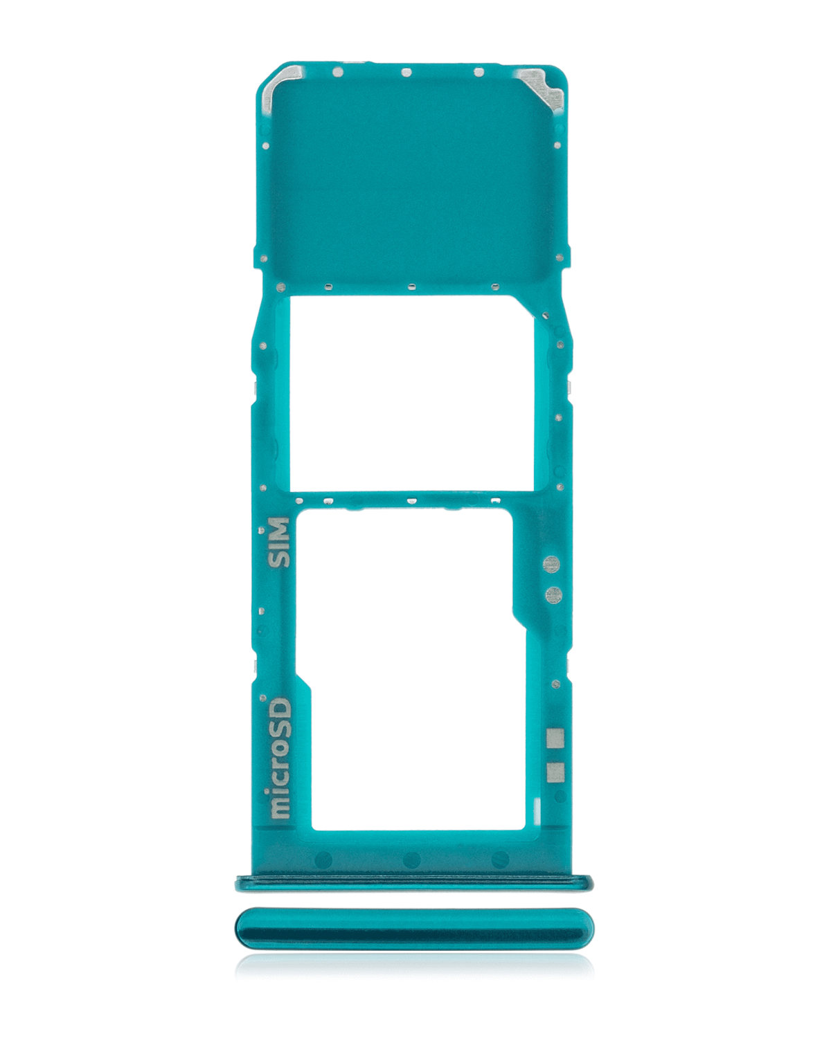 Samsung Galaxy A30s İle Uyumlu Tek Sim Kart Tepsisi S (A307 2019) (Yeşil)