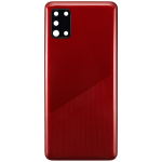 Samsung Galaxy A31 Arka İle Uyumlu Kapak Cam Kamera Lensli (A315 2020) (Aftermarket Plus) (Prism Crush Kırmızı) - Görsel 4