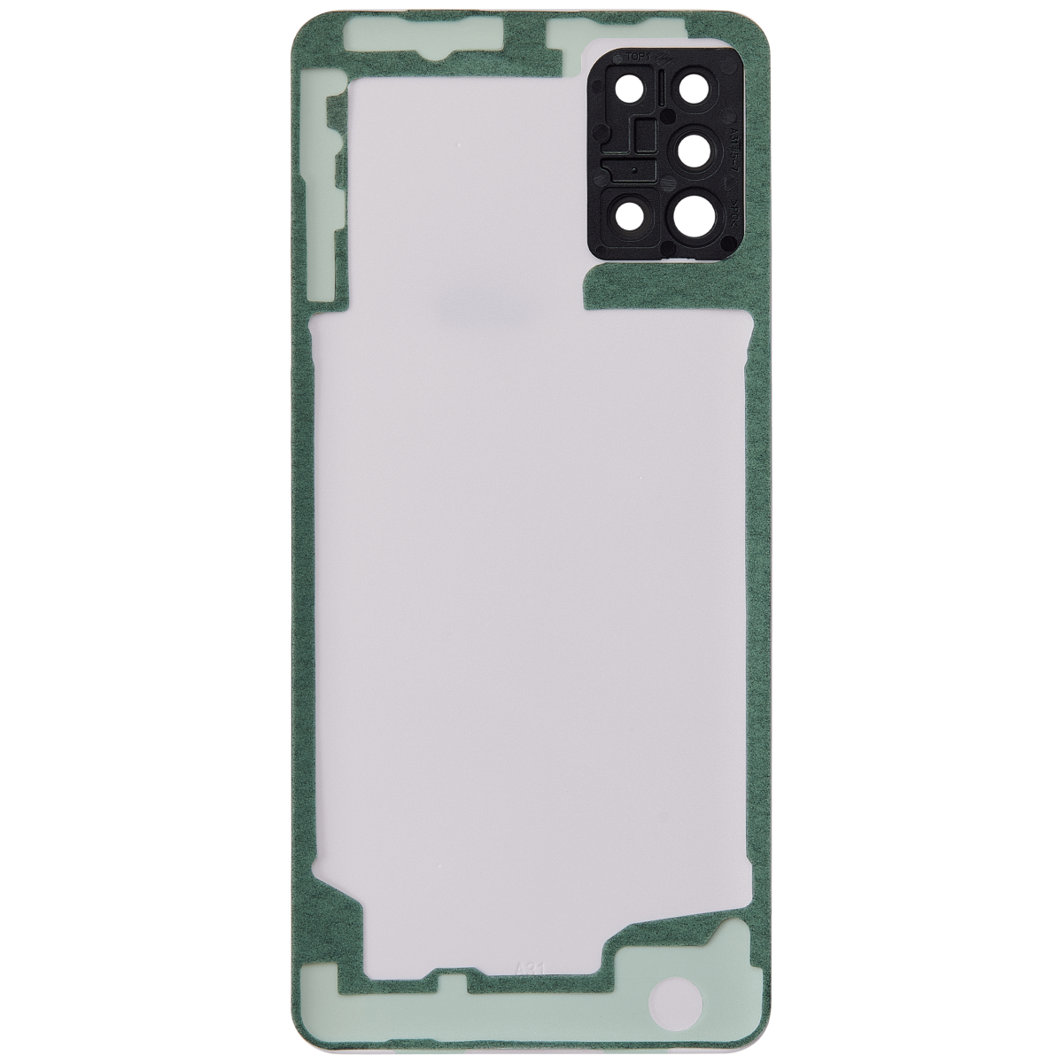 Samsung Galaxy A31 Arka İle Uyumlu Kapak Cam Kamera Lensli (A315 2020) (Aftermarket Plus) (Prism Crush Kırmızı) - Görsel 5
