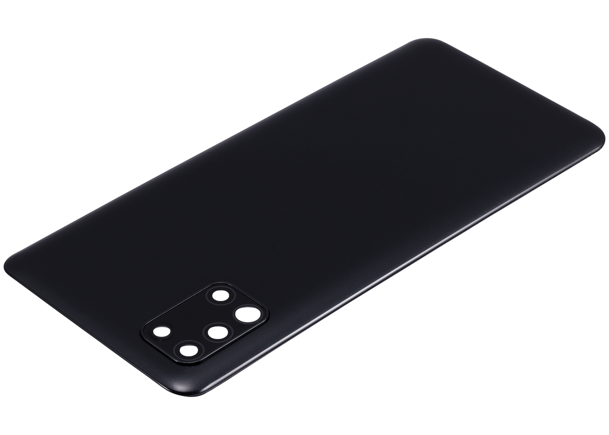 Samsung Galaxy A31 Arka İle Uyumlu Kapak Cam Kamera Lensli (A315 2020) (Aftermarket Plus) (Prism Crush Siyah) - Görsel 5