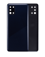 Samsung Galaxy A31 Arka İle Uyumlu Kapak Camı Kamera Lensiyle Uyumlu (A315 2020) (Aftermarket Plus) (Prism Crush Blue)