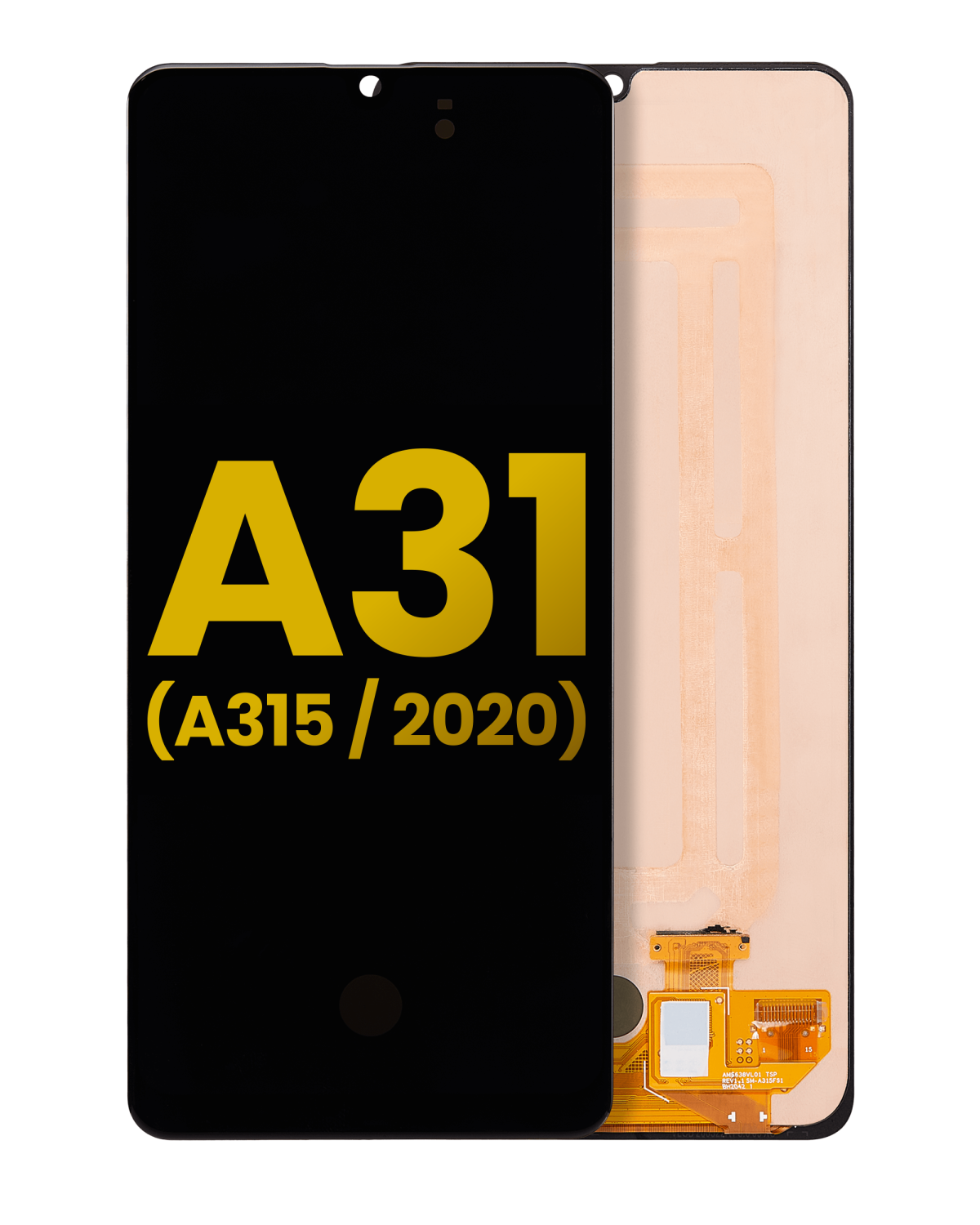 Samsung Galaxy A31 İle Uyumlu Çerçevesiz ekran Orijinal Ekranı (A315 2020) Orijinal (Tüm Renkler)