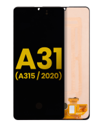 Samsung Galaxy A31 İle Uyumlu Çerçevesiz ekran Orijinal Ekranı (A315 2020) Orijinal (Tüm Renkler)