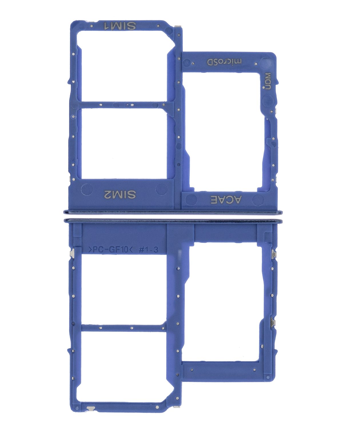 Samsung Galaxy A31 İle Uyumlu Çift Sim Kart Tepsisi (A315 2020) (Prism Crush Blue) - Görsel 2
