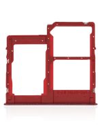 Samsung Galaxy A31 İle Uyumlu Çift Sim Kart Tepsisi (A315 2020) (Prism Crush Red) - Görsel 4