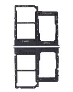 Samsung Galaxy A31 İle Uyumlu Çift Sim Kart Tepsisi (A315 2020) (Prism Crush Siyah) - Görsel 2