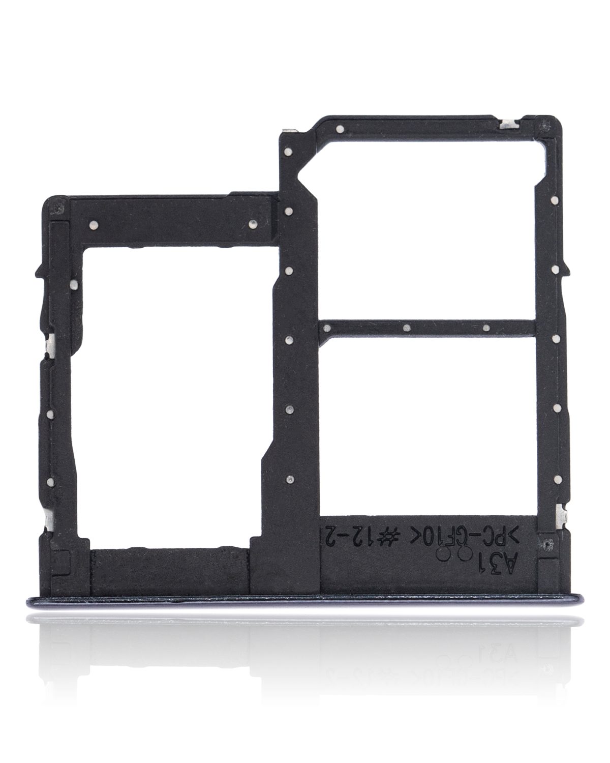 Samsung Galaxy A31 İle Uyumlu Çift Sim Kart Tepsisi (A315 2020) (Prism Crush Siyah) - Görsel 3