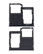 Samsung Galaxy A31 İle Uyumlu Tek Sim Kart Tepsisi (A315 2020) (Prism Crush Siyah) - Görsel 2