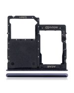 Samsung Galaxy A31 İle Uyumlu Tek Sim Kart Tepsisi (A315 2020) (Prism Crush Siyah) - Görsel 3