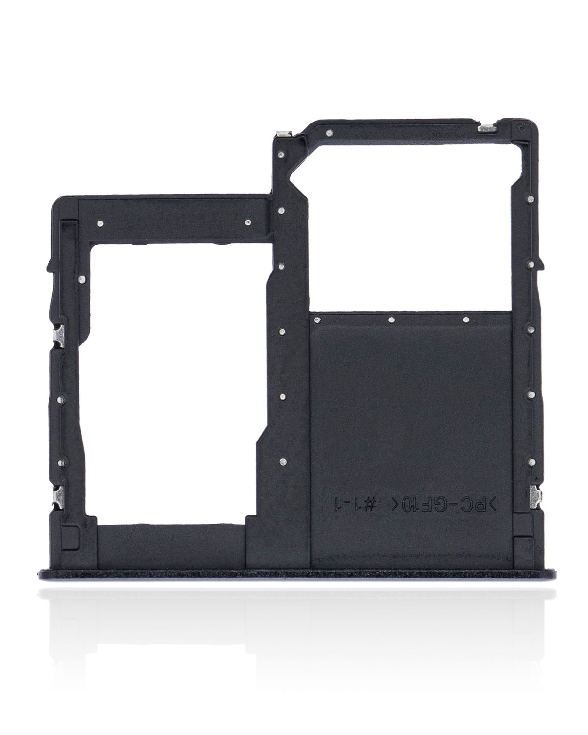 Samsung Galaxy A31 İle Uyumlu Tek Sim Kart Tepsisi (A315 2020) (Prism Crush Siyah) - Görsel 4